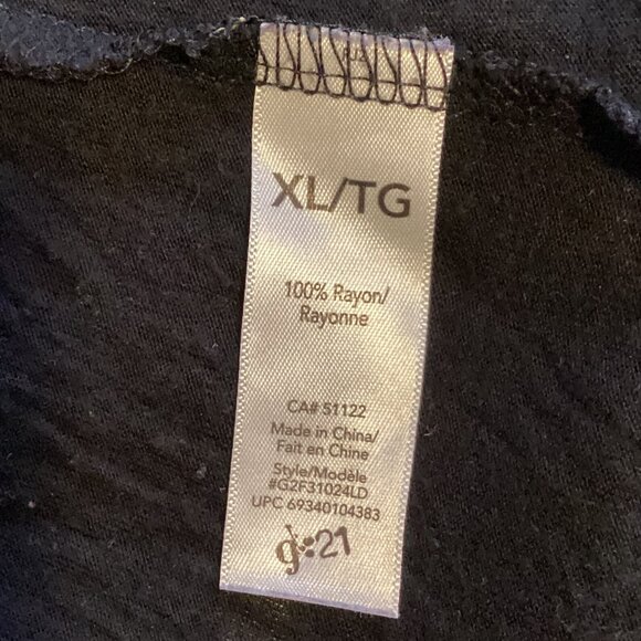 g 21 Women's Layering Tank Top Stretchy Halloween Skull Witchy Goth Y2K - Picture 6 of 6